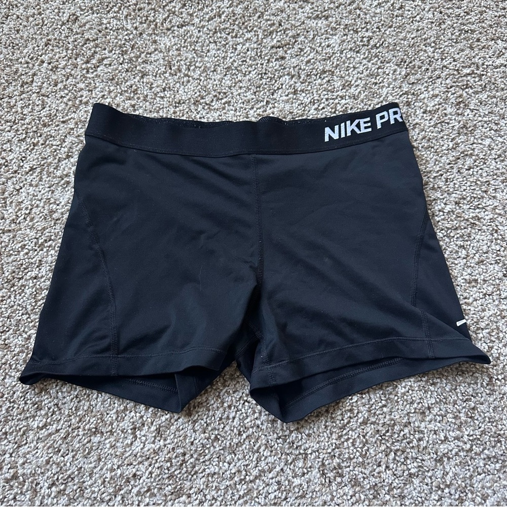 Nike Pro Women's Athletic Black Shorts